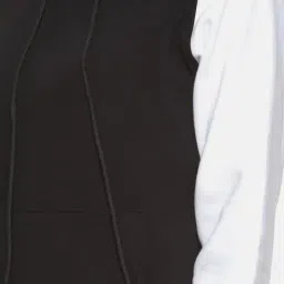 Campus Sutra Black Full Sleeves Sweatshirt image 5