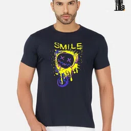 GLOBAL NOMAD Men 2 Printed Bio Finish Applique T-shirt-picture-37