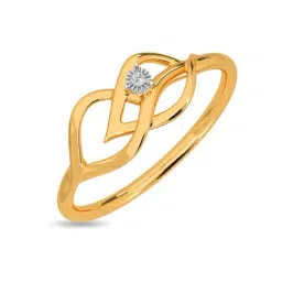 Kisna Diamond & Gold Jewellery Calen 18k (750) Diamond & Gold Ring For Women-picture-33