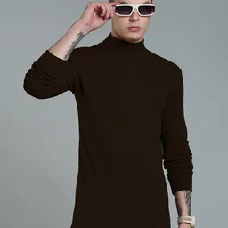 fashlook Men Ribbed Woollen Pullover-image-48