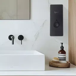 Robustt 200 ml ABS Plastic Black Wall Mount Soap Dispenser, ZY203 image 2