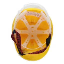 DsaTech 6 Point Ratchet Safety Helmet Bright Yellow, SH-01 image 3
