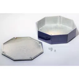 Hammond General Purpose Enclosure 133x133x36 mm Die Cast Aluminium, 2333287 image 2