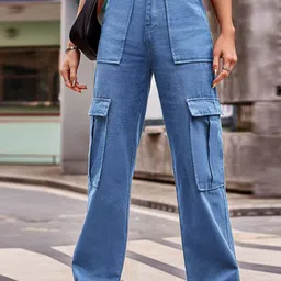 Oh Rare Women Regular Fit Cargos Trousers-image-72