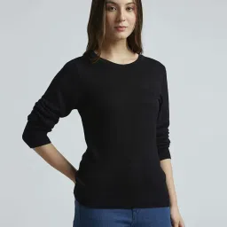 Pepe Jeans Black Self Pattern Top image 4