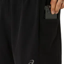 Asics Black Regular Fit Sports Shorts image 4