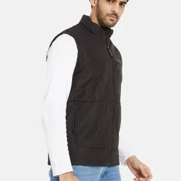 Mettle Black Regular Fit Jacket image 4