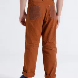 Kate & Oscar Boys Rust Pants image 2