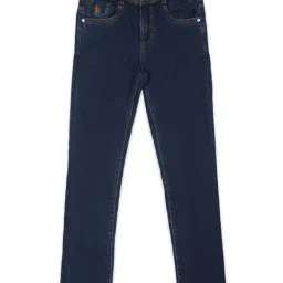 U.S. Polo Assn. Kids Dark Blue Solid Jeans-picture-20