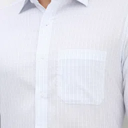 Allen Solly Blue Regular Fit Checks Shirt image 4