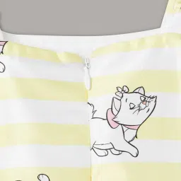 Juniors by Lifestyle Girls Yellow All Over Print Dress image 4