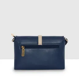 Esbeda Blue Colo Block Elegance Small Cross Body Bag image 3