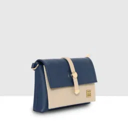 Esbeda Blue Colo Block Elegance Small Cross Body Bag image 4
