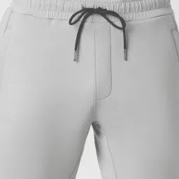 Van Heusen Grey Slim fit Solid Casual Track Pant image 4