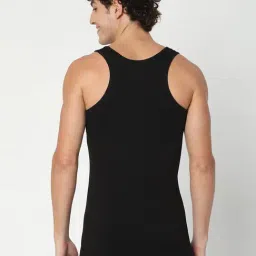 UnderJeans by Spykar Black Vest image 2