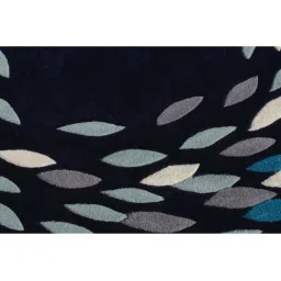 Presto Navy Wool Hand Tufted Carpet image 4