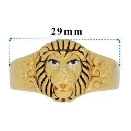 Bhima Jewels 22k (916) Yellow Gold Ring for Men image 4
