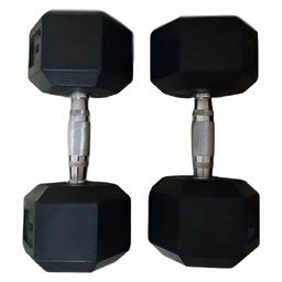 HackerX 2 Pieces Round Fixed Weight Dumbbells - 5Kg Each-picture-33