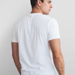 Seekbuylove Men Typography Printed Bio Finish T-shirt image 3