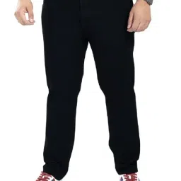 Pluss Tribe Black Loose Fit Jeans-picture-24