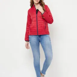 Crimsoune Club Red Quilted Jacket image 4