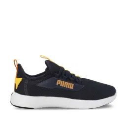 Puma Kids SOFTRIDE Vital Pro Navy & Yellow Running Shoes-picture-21