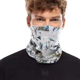 BUFF Unisex Blue Heiq Cooling Coolnet UV Hiking Trekking Camping and Safari Neck Gaiter image 4