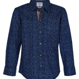 Superyoung Kids Blue Printed Shirt-picture-10