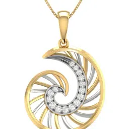 PC Jeweller Covey 22 kt Gold Pendant without Chain-picture-10