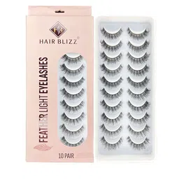Hairblizz Set of 10 Feather Light Cate Eyelashes image 2