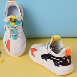 TRUFFLE COLLECTION Colour Blocked Shoes - White-picture-24