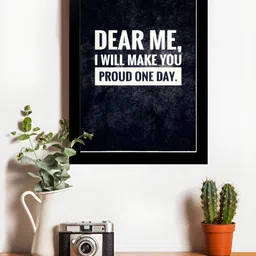 Hawai Black & Multicoloured 1 Pieces Wood Wall Photo Frames-picture-33