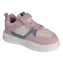 TRUFFLE COLLECTION Colour Blocked WIth Lace Up & Velcro Closure Shoes - ink image 3