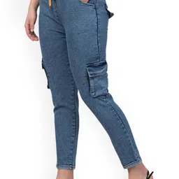 Ira Collections Women Comfort Mid-Rise Light Fade Stretchable Regular Fit Jeans image 3