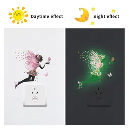 JAAMSO ROYALS Shoous Switch Girl Wing Butterfly Glow in the Dark Sticker image 3