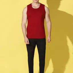 WOOSTRO Pack of 2 Printed Combed Cotton Innerwear Vests with Intelliease Technology image 3