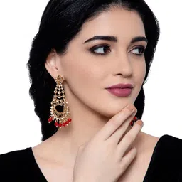 Anouk Floral Drop Earrings image 3