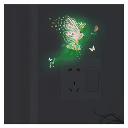 JAAMSO ROYALS Shoous Switch Girl Wing Butterfly Glow in the Dark Sticker image 5
