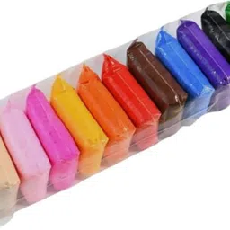 hari collections Air Clay 2 Packet and 2 Packet Clay Set |10 Pcs Set of Stamp |2 Slame | image 3