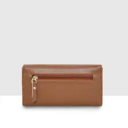 ESBEDA Tan Color Elegance Classic Wallet For Women image 4