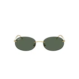 Ray-Ban Unisex UV Protected Green Lens Oval Sunglasses - 0RB3767001/7154-image-11