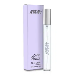 moi Nykaa Love Struck Travel Size Mini Perfume Combo For Women - Skip A Beat + Love Notes + First Date image 3