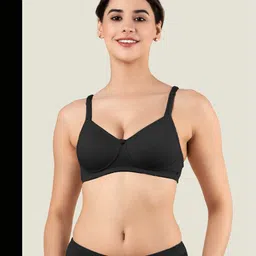 WITHIN Curva Women Solid Full Coverage Rapid-Dry Lightly Padded T-shirt Bra-image-3