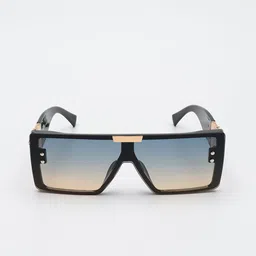 PELLE LUXUR Unisex Rectangle Sunglasses with UV Protected Lens PL25GS308 image 4