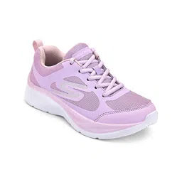 Skechers Elite Sport Girls Lace-Up Non-Marking Mid-Top Running Sports Shoes-image-12