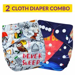 Bembika Reusable Cloth Diaper Set of 2 - Multicolor-picture-17