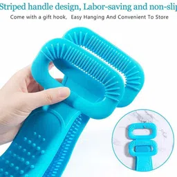 vibhu enterprise Double Sided Bathing BELT for Dead Skin Deep Cleaning Massage image 2