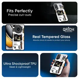 QRIOH Typography Printed Realme 14 5G Silicone Back Case image 5