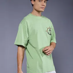 PRONK Men Oversized Graphic T-shirt image 3