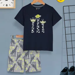 HELLCAT Boys Printed T-shirt with Shorts-picture-31